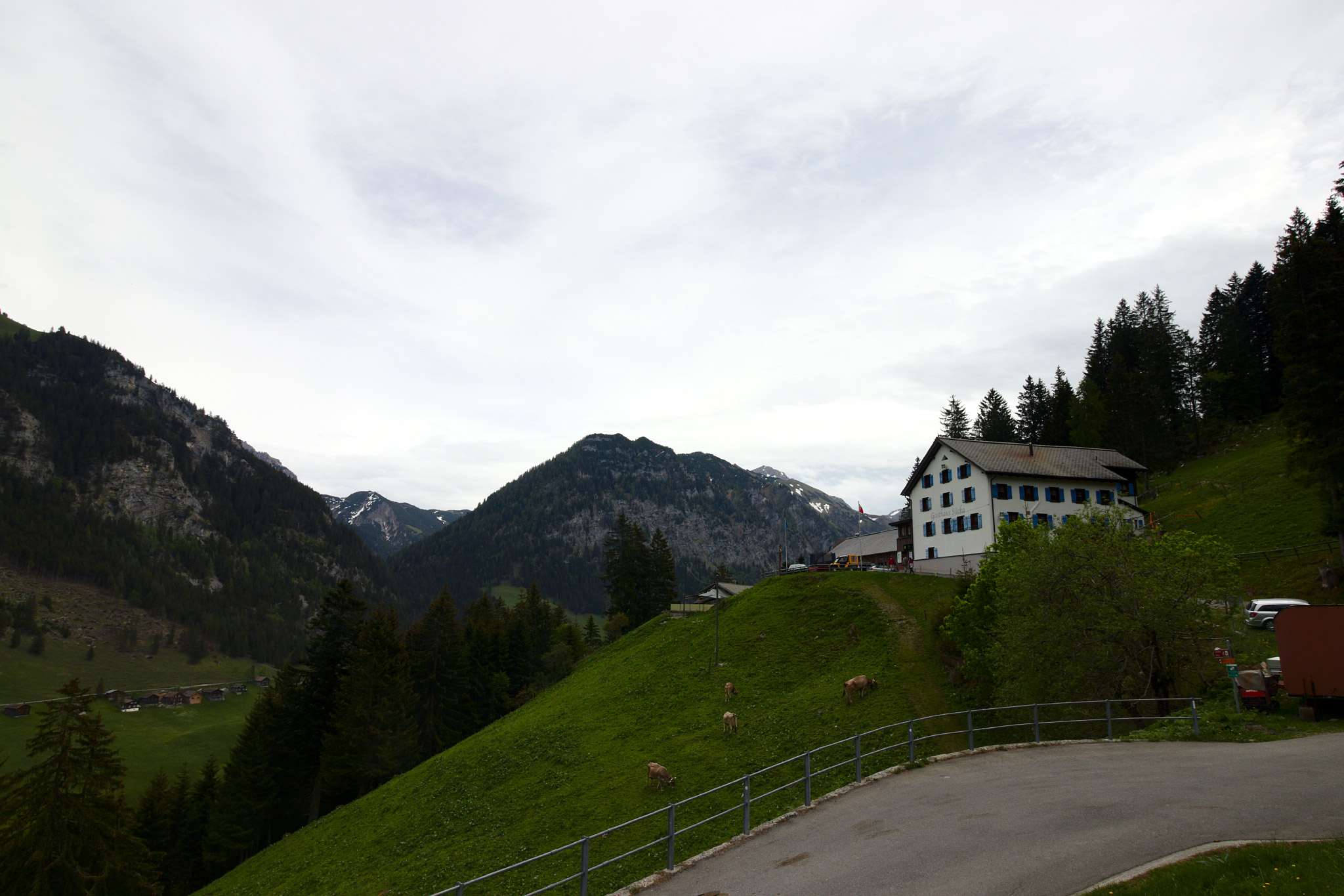 Sücka, Steg